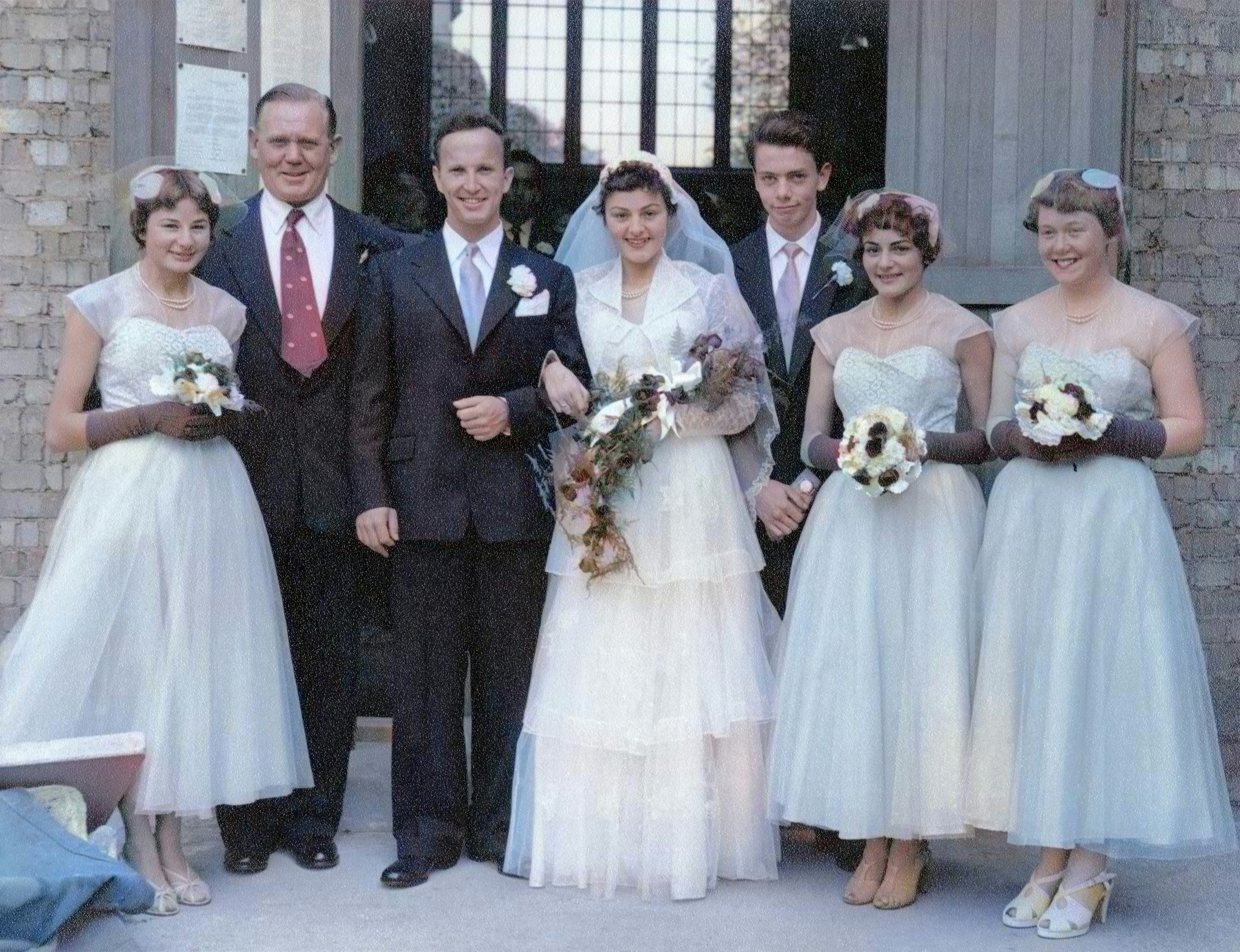 Mum & Dad wedding portrait #9